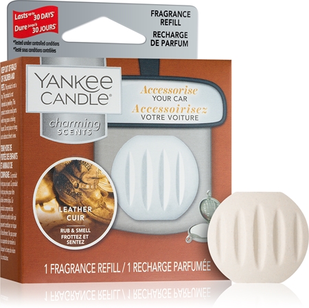 Yankee Candle Leather miris za auto zamjensko punjenje