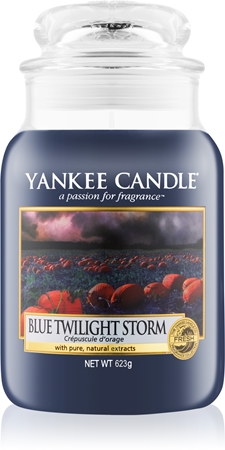 Yankee Candle Blue Twilight Storm scented candle Classic Large
