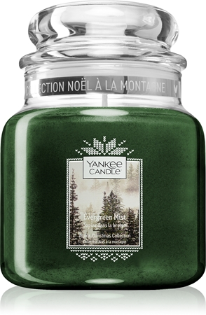 Yankee Candle Evergreen Mist vonná sviečka