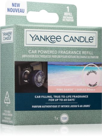 Yankee Candle Pink Sands Auton ilmanraikastin Täyttöpakkaus