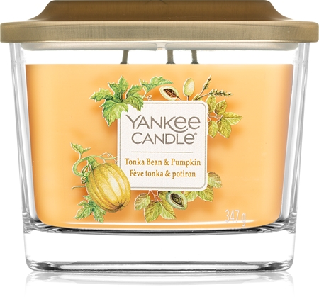 Yankee Candle Elevation Tonka Bean & Pumpkin geurkaars