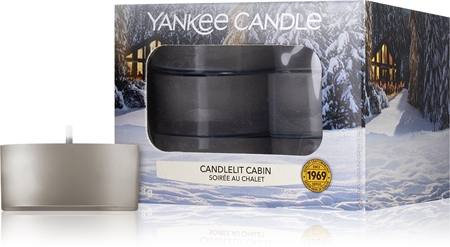 Yankee Candle Candlelit Cabin чаена свещ