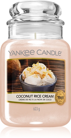Yankee Candle Coconut Rice Cream candela profumata