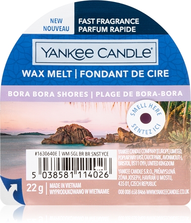 Yankee Candle Bora Bora Shores cera para lámparas aromáticas