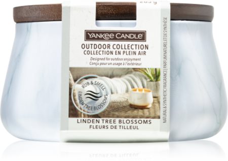 Yankee Candle Outdoor Collection Linden Tree Blossoms illatgyertya Outdoor