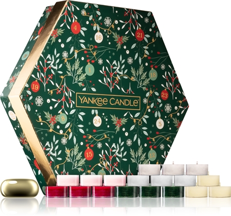 Yankee Candle Christmas Collection Tea Lights & Holder Candle darčeková sada