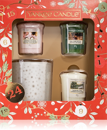 Yankee Candle Christmas Collection Votives & Holder Candle coffret cadeau