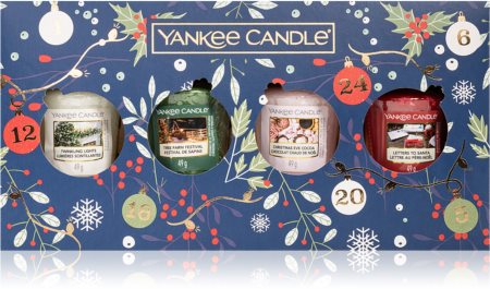 Yankee Candle Christmas Collection Votives Candle confezione regalo III.