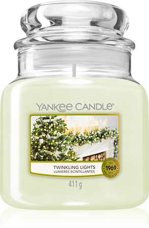 Yankee Candle Twinkling Lights dišeča sveča