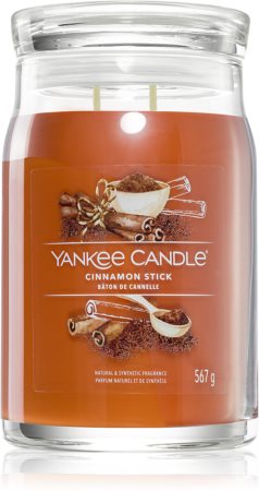 Yankee Candle Cinnamon Stick candela profumata Signature