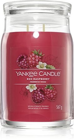 Yankee Candle Red Raspberry scented candle Signature
