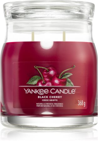 Yankee Candle Black Cherry vonná svíčka Signature
