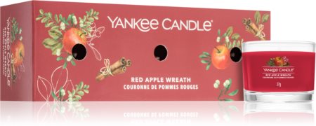 Yankee Candle Red Apple Wreath vánoční dárková sada