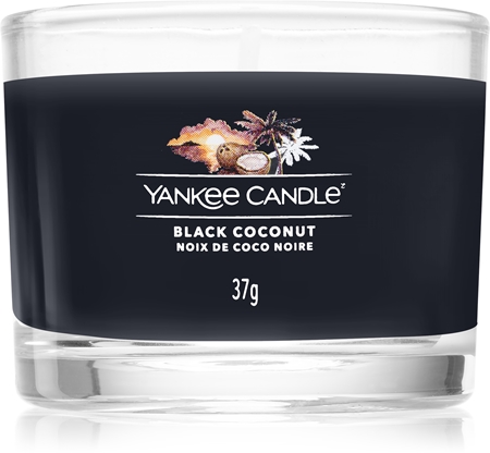 Yankee Candle Black Coconut votívna sviečka Signature