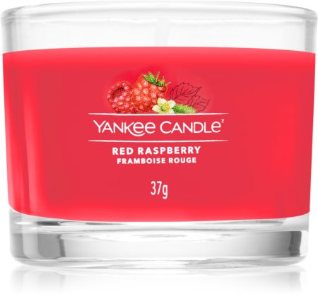 Yankee Candle Red Raspberry mala mirisna svijeća bez staklene posude glass
