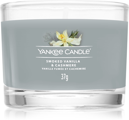 Yankee Candle Smoked Vanilla & Cashmere votive candle