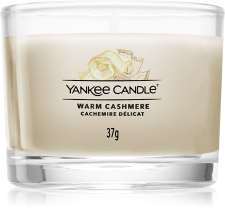 Yankee Candle Warm Cashmere bougie votive glass