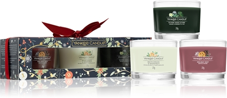Yankee Candle Christmas Collection Votives Candle Dāvanu komplekts I