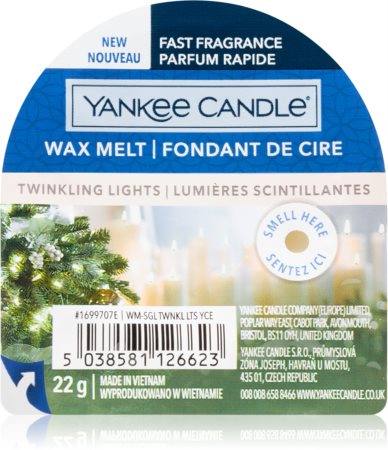 Yankee Candle Twinkling Lights vosk do aromalampy