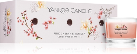 Yankee Candle Pink Cherry & Vanilla darčeková sada