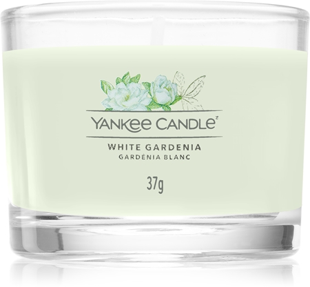 Yankee Candle White Gardenia votivní svíčka Signature