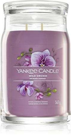 Yankee Candle Wild Orchid candela profumata Signature
