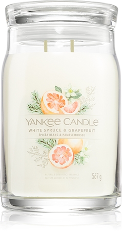 Yankee Candle White Spruce & Grapefruit lõhnaküünal