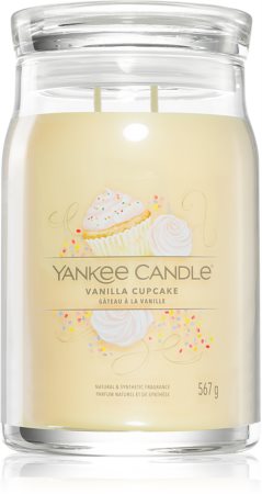 Yankee Candle Vanilla Cupcake candela profumata Signature