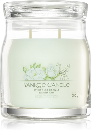 Yankee Candle White Gardenia scented candle Signature