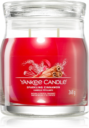 Yankee Candle Sparkling Cinnamon bougie parfumée