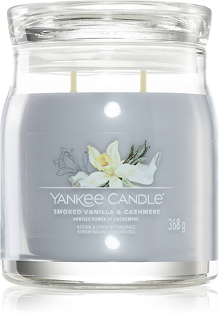 Yankee Candle Smoked Vanilla & Cashmere scented candle