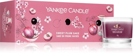 Yankee Candle Sweet Plum Sake gift set
