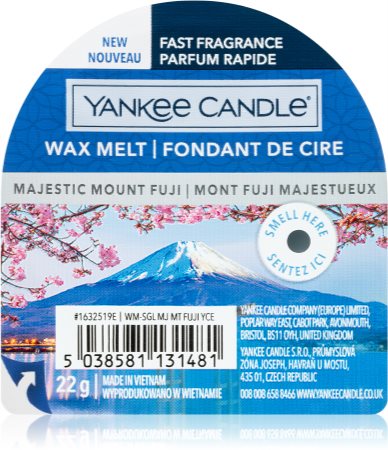 Yankee Candle Majestic Mount Fuji vosk do aromalampy