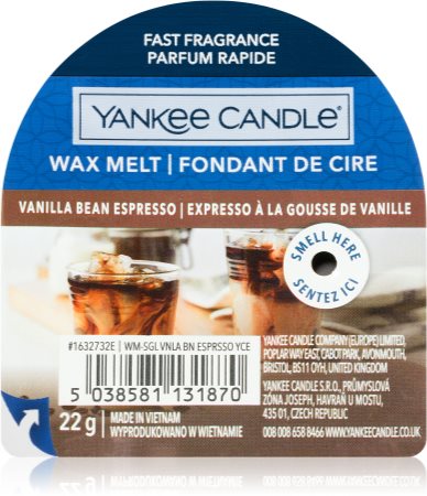 Yankee Candle Vanilla Bean Espresso wax melt