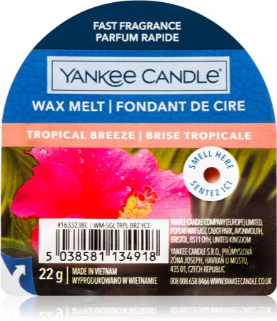 Yankee Candle Tropical Breeze vosak za aroma lampu