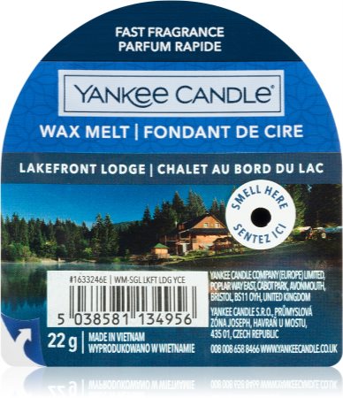 Yankee Candle Lakefront Lodge duftwachs für aromalampe