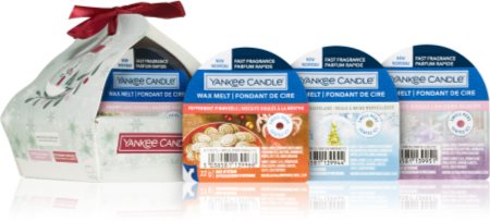 Yankee Candle Snow Globe Wonderland 3 Wax Melts božićni poklon set