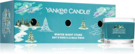 Yankee Candle Winter Night Stars božićni poklon set
