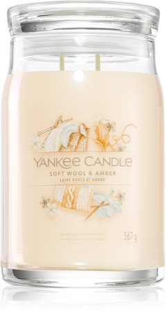 Yankee Candle Soft Wool & Amber bougie parfumée