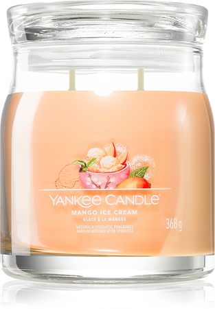 Yankee Candle Mango Ice Cream candela profumata Signature