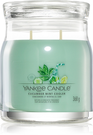 Yankee Candle Cucumber Mint Cooler vonná svíčka Signature