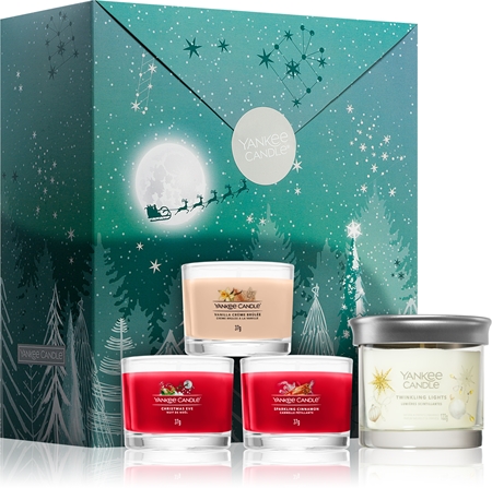Yankee Candle Bright Lights 3 Votives & 1 Tumbler coffret cadeau