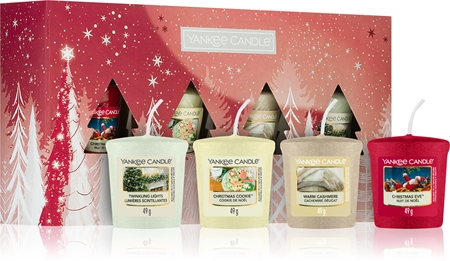 Yankee Candle Bright Lights 4 Votive Candles dárková sada