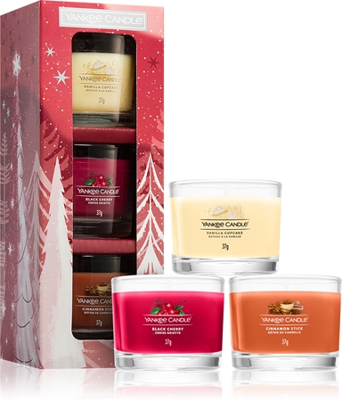 Yankee Candle Bright Lights 3 Votive Candles poklon set