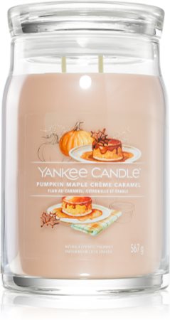 Vela aroma Pumpkin Maple Creme Caramel Yankee Candle - Aromara