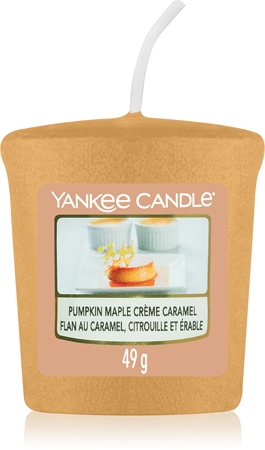 Yankee Candle Pumpkin Maple Crème Caramel votivní svíčka
