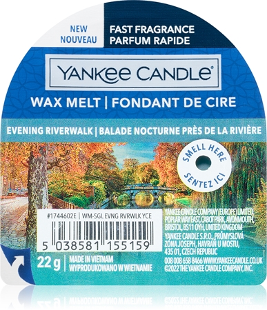 Yankee Candle Evening Riverwalk wax melt
