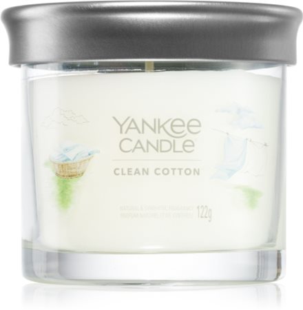 Yankee Candle Clean Cotton bougie parfumée Signature