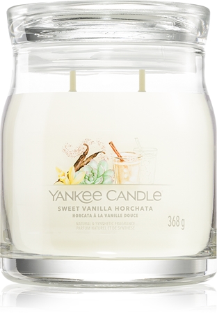Yankee Candle Sweet Vanilla Horchata scented candle