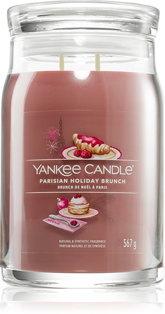 Yankee Candle Parisian Holiday Brunch lumânare parfumată
